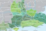 Map Of south East England with towns Map Of south East England Visit south East England