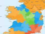 Map Of south East Ireland Political Simple Map Of Ireland