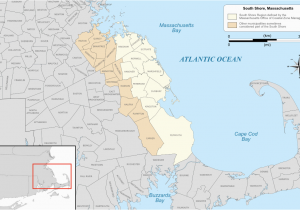 Map Of south East Michigan south Shore Massachusetts Wikipedia