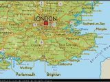 Map Of south England with towns Map Of south East England Map Uk atlas