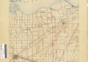 Map Of south Euclid Ohio Ohio Historical topographic Maps Perry Castaa Eda Map Collection