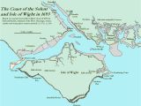 Map Of south Hampton England solent Geology Introduction southampton Water Brambles