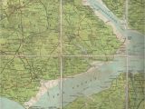 Map Of south Hampton England solent Geology Introduction southampton Water Brambles