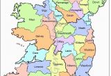 Map Of south Ireland Counties Map Of Counties In Ireland This County Map Of Ireland Shows All 32