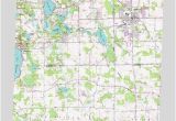 Map Of south Lyon Michigan south Lyon Mi topographic Map topoquest