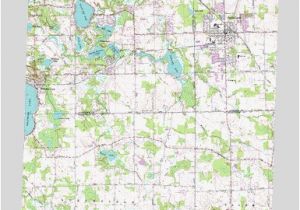 Map Of south Lyon Michigan south Lyon Mi topographic Map topoquest