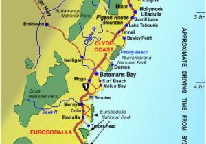 Map Of south Of England Coast south Coast Nsw Map towns