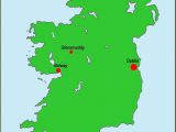 Map Of south Of Ireland Mountkelly