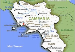 Map Of south Of Italy Map Of Campania Naples and Amalfi Coast Italy Obsessed with