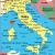 Map Of southeast France Venice On Italy Map Secretmuseum