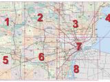 Map Of southeast Michigan Cities Mdot Detroit Maps