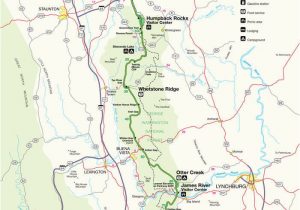 Map Of southeast Tennessee Blue Ridge Parkway Maps