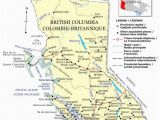 Map Of southern Bc Canada Political Map Of British Columbia Province Bc Color Map Travel In
