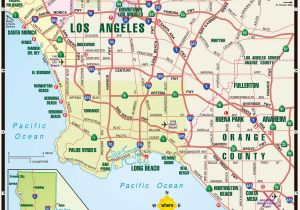 Map Of southern California Airports La Map where Magazine Los Angeles Map