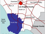 Map Of southern California Beach towns south Bay Los Angeles Wikipedia