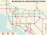 Map Of southern California Freeway System Los Angeles County California United States Stock Vector 2018 New Of