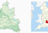 Map Of southern England with towns and Villages Map Of Oxfordshire Visit south East England