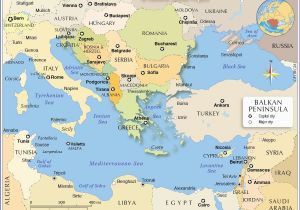 Map Of southern Europe and the Balkans Political Map Of the Balkan Peninsula Nations Online Project