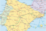 Map Of southern France and northern Spain Map Of northern Spain and southern France 83322