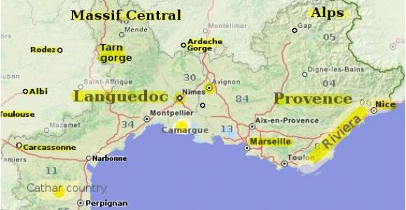 Map Of southern France with Cities and towns the south Of France An Essential Travel Guide