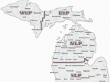 Map Of southern Michigan and northern Indiana Dnr Snowmobile Maps In List format