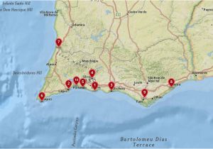 Map Of southern Portugal and Spain 10 Most Amazing Destinations In southern Portugal with