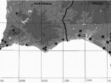 Map Of southern Portugal and Spain Sketch Map Od southern Portugal and southwestern Parts Of