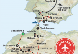 Map Of southern Spain and Morocco southern Spain Morocco Bunnik tours