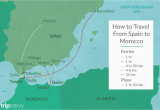 Map Of southern Spain and Morocco top Tips On How to Get to Morocco From Spain