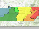 Map Of southern Tennessee Tennessee S Congressional Districts Wikipedia
