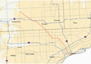 Map Of southfield Michigan M 10 Michigan Highway Wikipedia