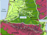 Map Of southwest France the southwest Of France with the Localization Of the Sample Sites