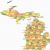 Map Of southwestern Michigan Michigan Counties Map Maps Pinterest Michigan County Map and