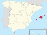 Map Of Spain and Balearic islands Balearic islands Wikipedia