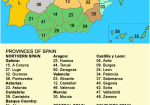 Map Of Spain and Canaries Map Of Provinces Of Spain Travel Journal Ing In 2019