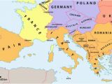 Map Of Spain and Europe which Countries Make Up southern Europe Worldatlas Com