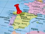 Map Of Spain and France Border Map Of Spain Near Gibraltar Twitterleesclub