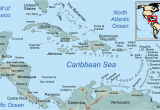 Map Of Spain and islands Surrounding Comprehensive Map Of the Caribbean Sea and islands