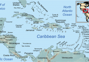 Map Of Spain and islands Surrounding Comprehensive Map Of the Caribbean Sea and islands