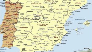 Map Of Spain and Major Cities Mapa Espaa A Fera Alog In 2019 Map Of Spain Map Spain Travel
