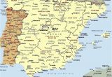 Map Of Spain and Surrounding Countries Mapa Espaa A Fera Alog In 2019 Map Of Spain Map Spain Travel