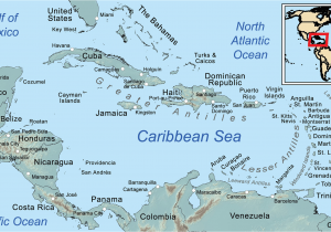 Map Of Spain and Surrounding islands Comprehensive Map Of the Caribbean Sea and islands