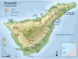 Map Of Spain and Tenerife Tenerife Wikipedia