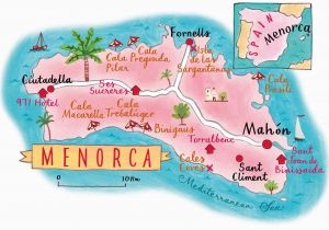 Map Of Spain Beaches Menorca the Beat Free Balearic island Places to Go Menorca