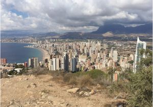 Map Of Spain Benidorm View Of Benidorm From the Cross Picture Of La Cruz De Benidorm