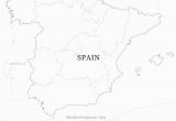Map Of Spain Blank Printable Map Of France Tatsachen Info