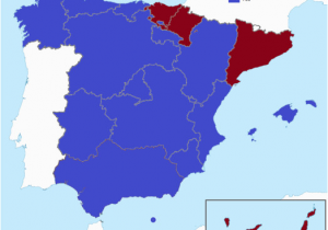 Map Of Spain Communities Spain Facts for Kids