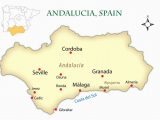 Map Of Spain Costa Del sol andalusia Spain Cities Map and Guide