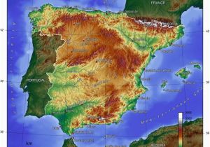 Map Of Spain for Children Spain Facts for Kids