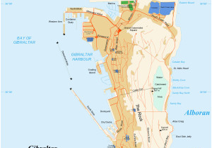 Map Of Spain Gibraltar Gib is Located In Gibraltar Morocco Bound Rock Of Gibraltar